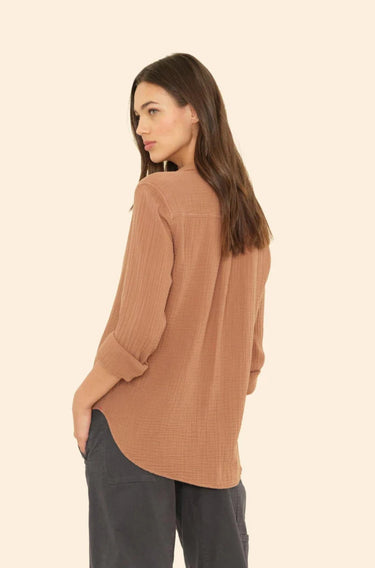 Hazeltine Scout Shirt-Tops-Xirena-Debs Boutique